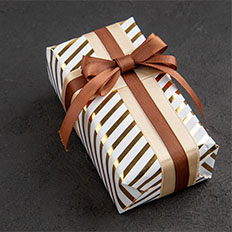 A box of fancy lamingtons